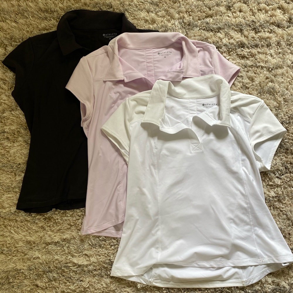 NWOT Women’s Athleta Workout Tees